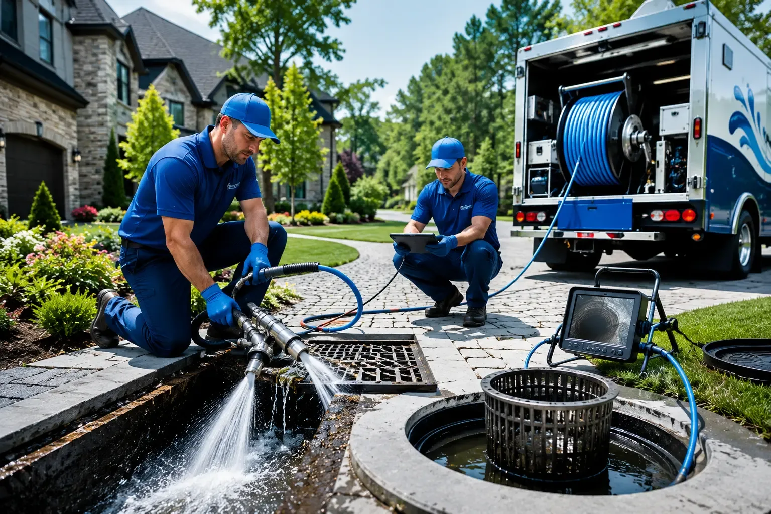 Local outdoor drain cleaning professionals in White Heath, IL